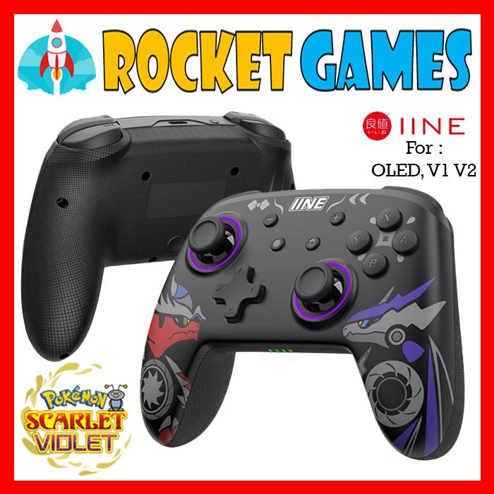 Gambar IINE Amiibo Pro Controller Bluetooth Wireless Gamepad Nintendo Switch - L746 WITH NFC dari Rocket Games undefined Tokopedia