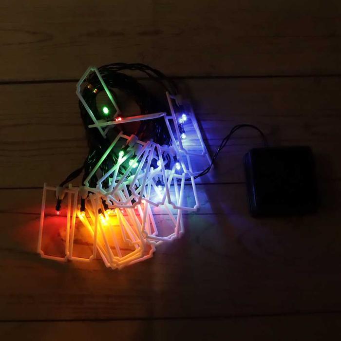 Gambar Lampu Hias Taman Dekorasi Lampion Mini Solar Power 20 LED 5M Outdoor - Multi Warna dari RUMAH PERKAKAS 47 undefined Tokopedia