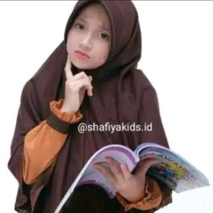 Gambar Baju Seragam Sekolah Gamis SD Merah Putih & Pramuka By Shafiya Kids - Jilbab Pramuka, L dari gamisanakmuslim undefined Tokopedia