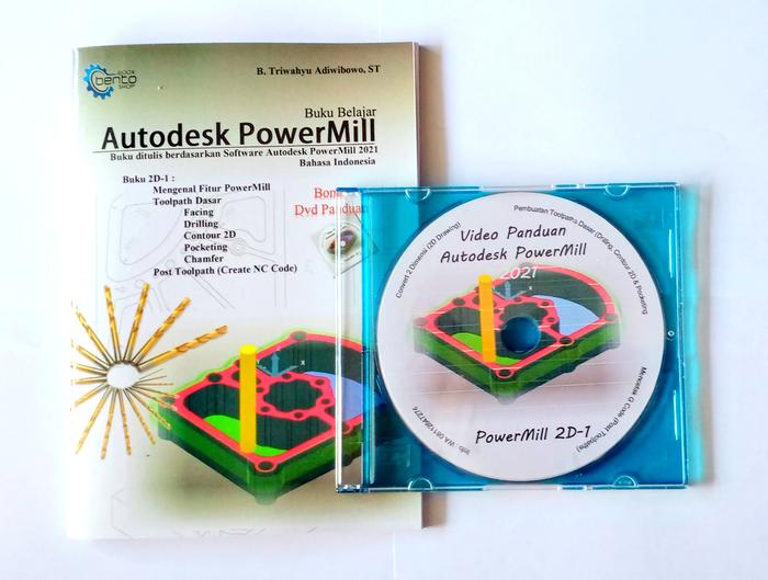 Gambar Buku Autodesk PowerMill 2D1 + Dvd Panduan - Buku + Dvd dari Bento book shop undefined Tokopedia