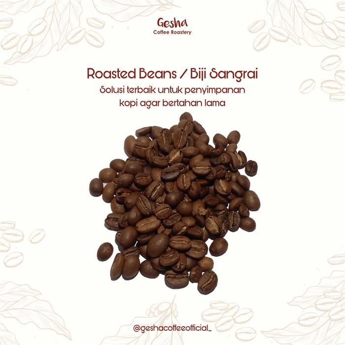 Gambar HANASTA - Kopi Robusta - Signature Gesha Coffee - 100% ROBUSTA - 200gr - Biji/Bean dari Gesha Coffee Official undefined Tokopedia
