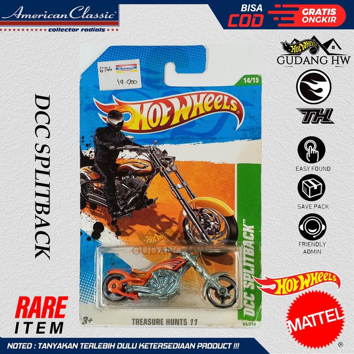 Gambar HOT WHEELS TREASURE HUNT 2012-2017 PACKED SYSTEM - DCC SPLITBACK dari GUDANG HW undefined Tokopedia