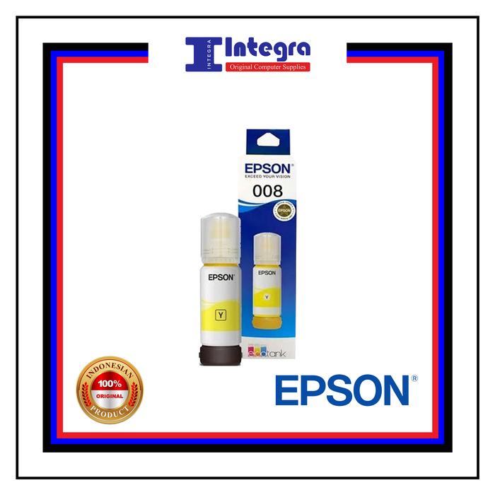 Jual Tinta Epson 008 Original Ink Bottle - Yellow - Jakarta Utara ...