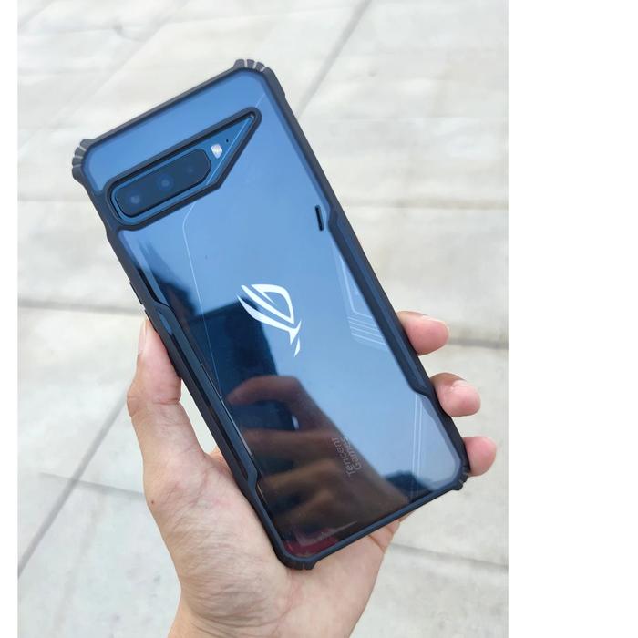 Gambar Case untuk ASUS ROG PHONE 5 6 BACK Case CLEAR ARMOUR MILITARY SOFT Case CASING HP - ROG 5 dari KORI ACCESSORIES undefined Tokopedia
