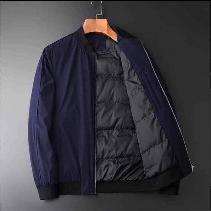 Gambar JAKET BORDIL LOGO CATUM MINIMAL 20 PCS - NAVI, XL dari jacket maya leather undefined Tokopedia