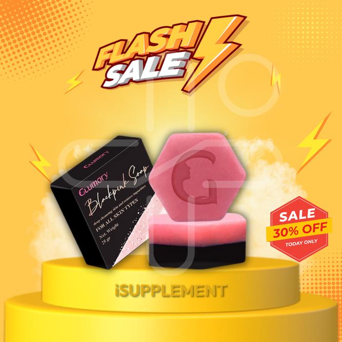 Gambar Sabun Blackpink Glumory Blackpink Soap Sabun Wajah BPOM dari IvanZ Supplement undefined Tokopedia
