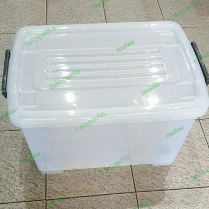 Gambar Box Container CB 30 45 70 130 Liter Bening Transparan Multiclub EZY - 70 liter dari laulau shop official undefined Tokopedia