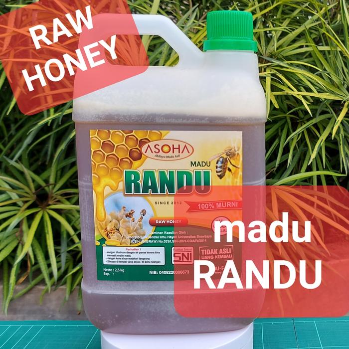 Gambar Madu Randu Asli 2.5kg tdk Mengkristal di kulkas dari Madu ASOHA_NEW undefined Tokopedia