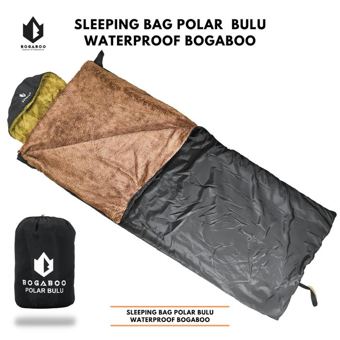 Gambar Sleeping Bag Polar Bulu Summit Series - Kantong Tidur - Sleping Bag - Hitam dari dzakiroutdoor undefined Tokopedia