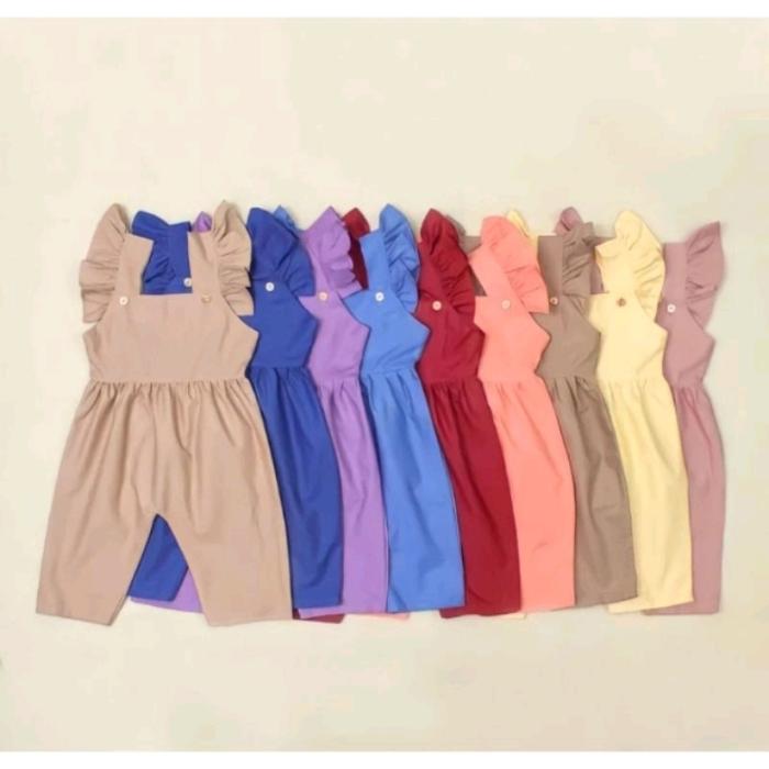Jual Alena jumpsuit anak perempuan lucu cocok untuk ootd jalan