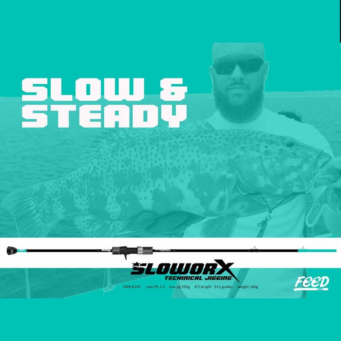 Gambar ROD JORAN SLOW JIGGING FEED SLOWORX SWB 62XX dari Fisherman Fishing Tackle undefined Tokopedia