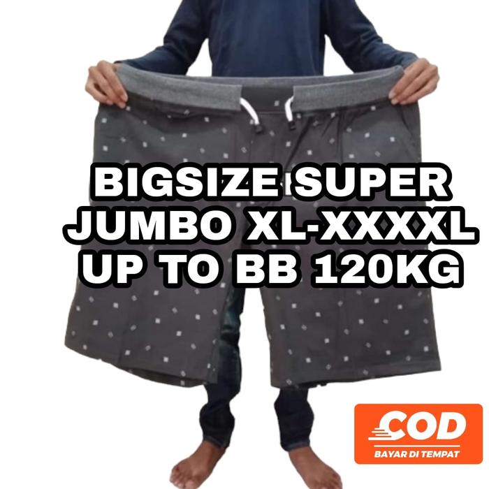 Gambar Bigsize celana pendek pria motif jumbo kolor distro surfing - Hitam, xxxl dari Omah kolor kudus undefined Tokopedia