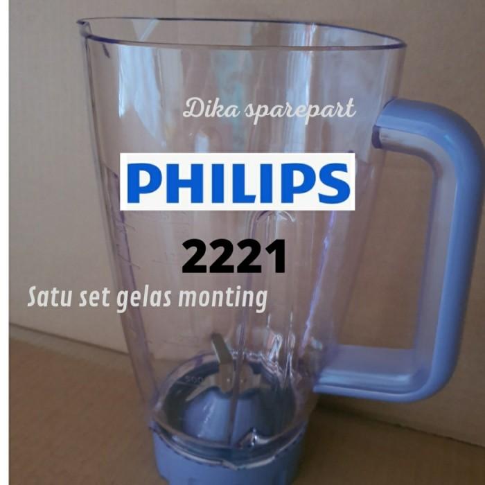 Gambar GELAS BLENDER PHILIPS - gelas + monting dari Dika Spareparts undefined Tokopedia