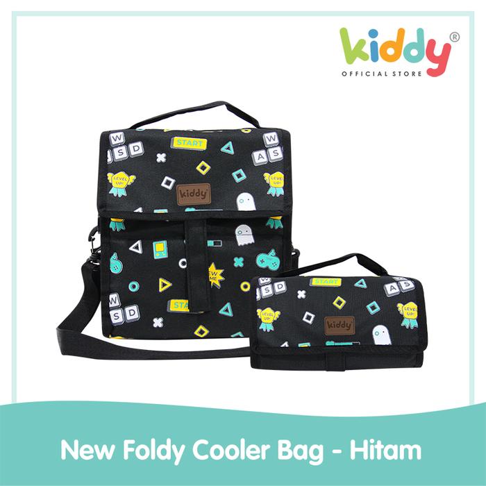 Gambar Kiddy New Foldy Cooler Bag - Tas Pendingin Perlengkapan Bayi - Hitam dari Bayi Kiddy Kota Tangerang Tokopedia