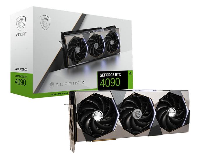 Gambar MSI GeForce RTX 4090 SUPRIM X 24GB GDDR6X dari distributorkomputer undefined Tokopedia