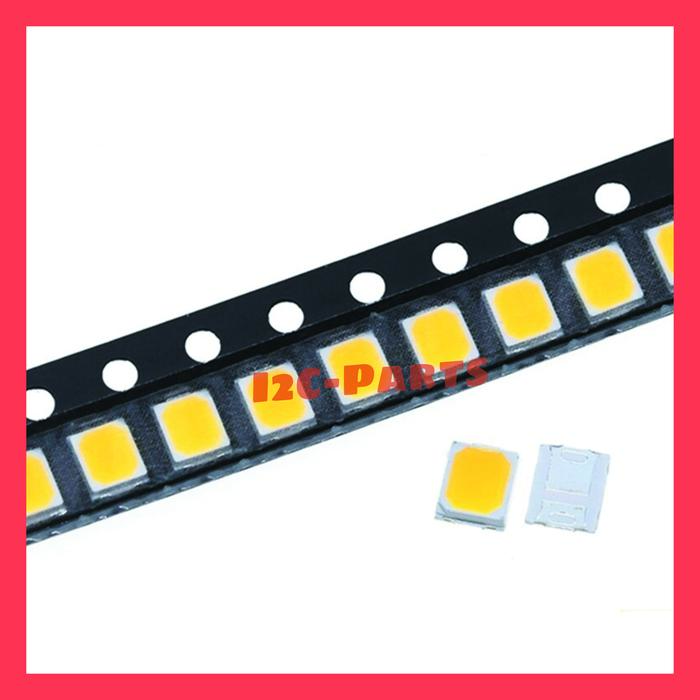 Gambar LED 2835 6V 0.2W Ultra Bright SMD 22-30LM light emitting diode 3528 - Warm white dari I2C Parts undefined Tokopedia