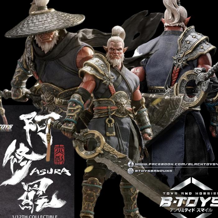 Gambar Vtoys 1/12 Asura red demon action figure dari B-Toys And Hobbies undefined Tokopedia
