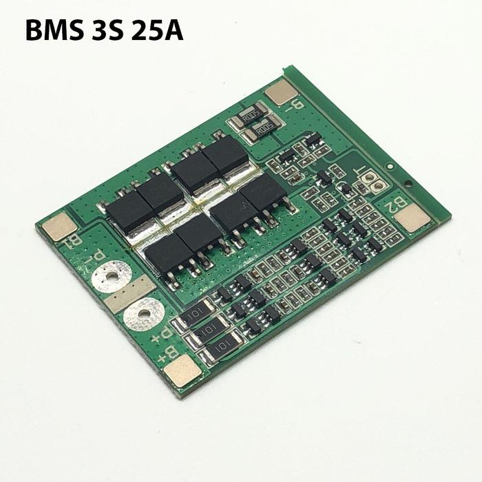 Gambar BMS Battery Management System 18650 - 3S-25A dari RETRO Komputer_NEW undefined Tokopedia