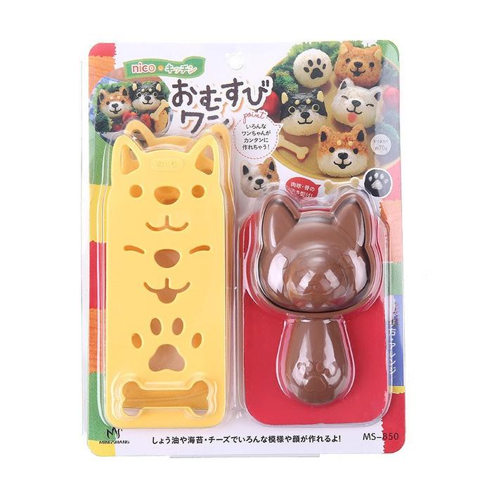 Gambar Cetakan Sushi Bento Nasi Kepal / Cetakan Nasi Bekal Onigiri Set - Bento Set Dog dari Trinity Kitchen Kota Administrasi Jakarta Barat Tokopedia