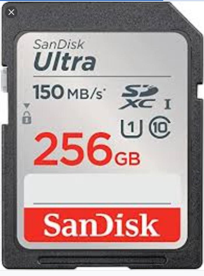 Gambar SanDisk Ultra SDXC Card class 10 256GB - 120MBPS - 150MBPS dari Aquarius Ofc undefined Tokopedia