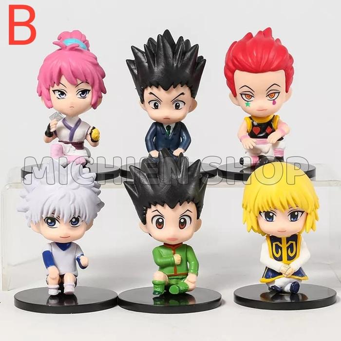 Gambar hunter x hunter action figure - SET-B dari MICHIEN-SHOP undefined Tokopedia
