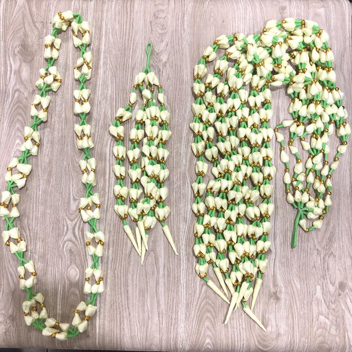 Gambar ronce melati palsu | melati pengantin sunda | melati | bunga melati - Monte emas dari Melati wedding store undefined Tokopedia