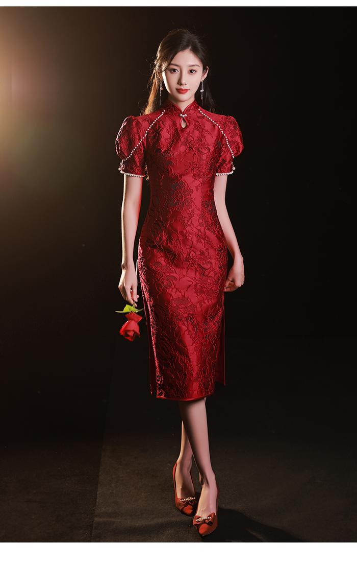 modern sangjit dress Elegant Modern Sangjit Gown with Timeless Charm
