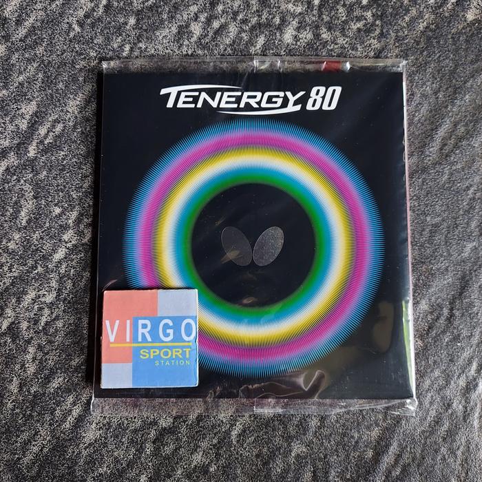 Gambar Butterfly Tenergy 80 karet rubber bat bet pingpong 100%Original - Merah, 2.1mm dari VIRGO SPORT Station undefined Tokopedia