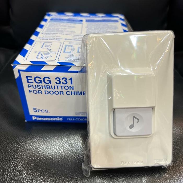 Gambar Bell listrik panasonic EBG888 + EGG331 bel listrik rumah Panasonic set - knop EGG331 dari Dunia lampu jakarta undefined Tokopedia