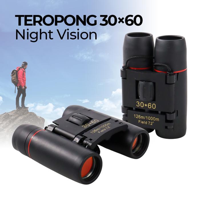 Gambar teropong binokular night vision HD 30 x 60 dari KJ aksesoris elektronik undefined Tokopedia