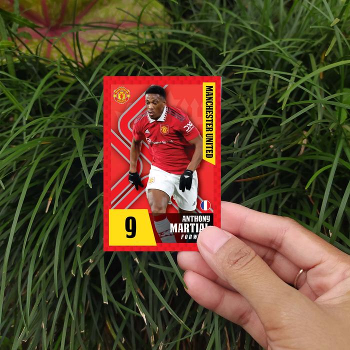 Gambar Mini Poster Card Pemain Bola - Pemain Manchester United - anthony martial dari Win and True undefined Tokopedia