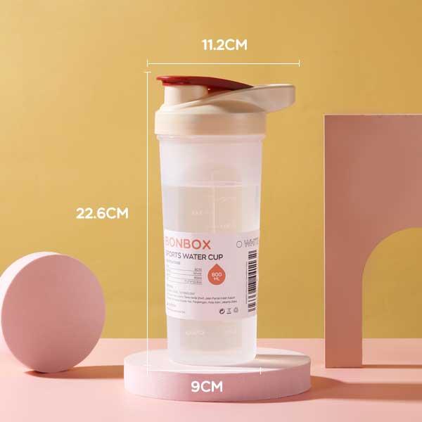 Gambar BONBOX BC50 Sport Water Cup Botol Minum Plastik Tahan Panas 800ML - Putih dari Okta Beauty Cosmetics undefined Tokopedia