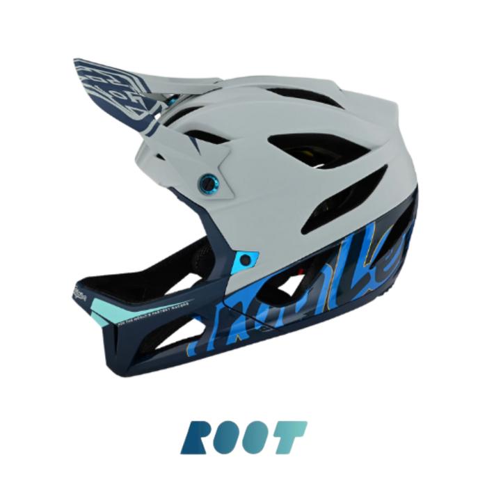 Gambar TROY LEE DESIGN - HELM STAGE HELMET - SIGNATURE BLUE, MD/LG dari ROOT CYCLING STUDIOS undefined Tokopedia