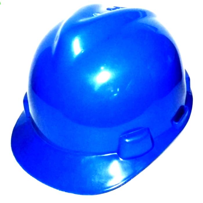 Gambar Helm Proyek Putar MC TECH Safety Helmet - Biru dari Swalayan Murah Teknik undefined Tokopedia