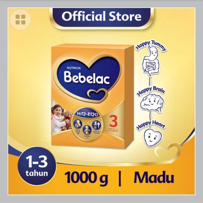 Gambar Bebelac 3 Susu Pertumbuhan Anak 1-3 Tahun Madu 1kg dari AYEmart undefined Tokopedia