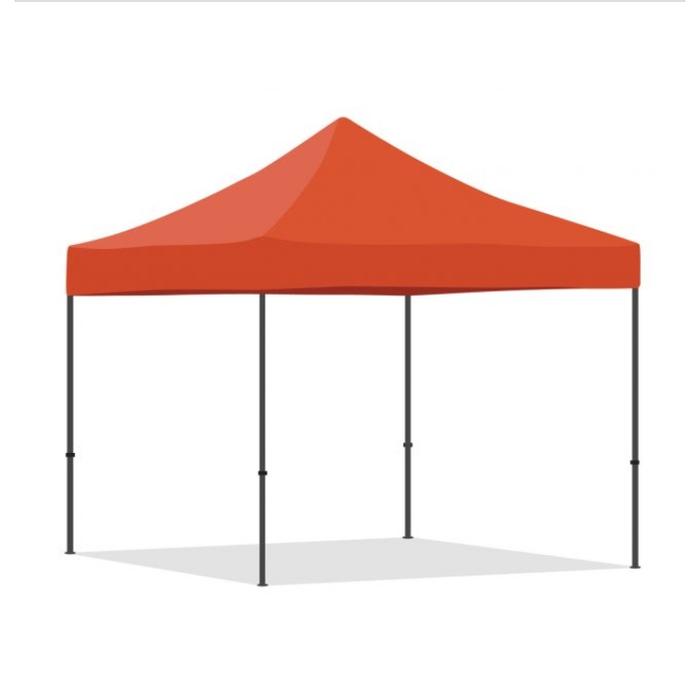 Gambar Tenda lipat tenda matic import 3x3,2X2,2X3,3X6 08mm white - Merah, 3X6 dari Black cherumz undefined Tokopedia