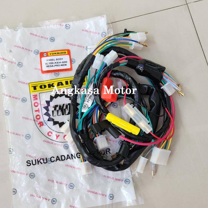 Kabel Body Mega Pro Rapi Jual Kabel Body MEGAPRO NEW PRIMUS Kabel Body Set Komplit MEGA PRO NEW ...