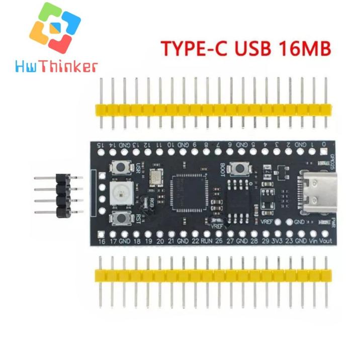 Jual Raspberry Pi Pico RP2040 RP 2040 ARM Microcontroller Board ...