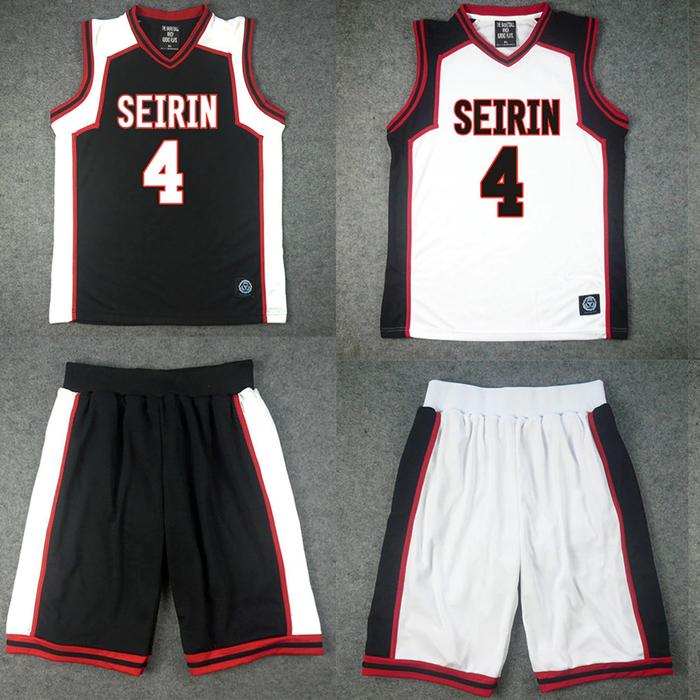 Gambar Jersey Basket Anime Kuroko no Basket Custom Desain Setelan Celana - Seirin, XL dari Digizone Hobbies Shop undefined Tokopedia