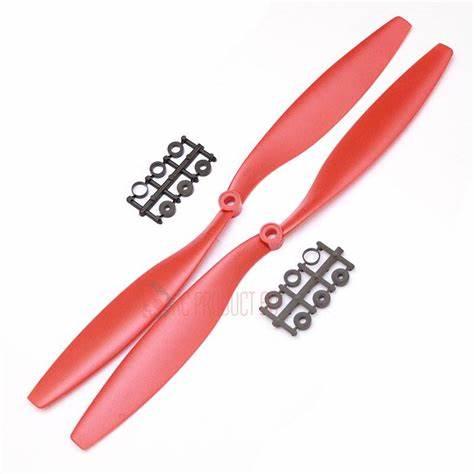 Gambar 1Pasang Propeller Propeler 1245 12x45 12In CW CCW Untuk Drone Pesawat - Merah dari My Aladin undefined Tokopedia