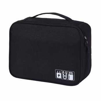 Gambar Tas Organizer traveling Tas Tempat Aksesoris Gadget Tas Tahan Anti Air dari SoalStore undefined Tokopedia