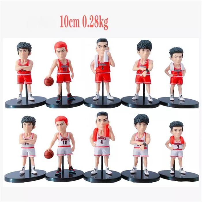 Gambar Action Figure Slamdunk Sakuragi Rukawa Akagi Mitsui Miyagi Shohoku dari Marcelibonk Oshop undefined Tokopedia