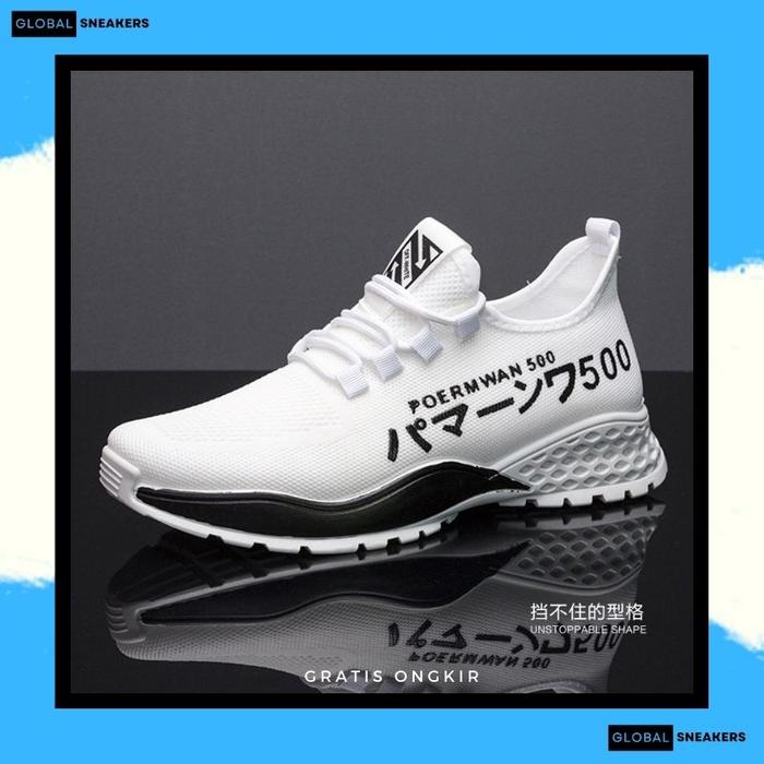 Gambar Sepatu Sneakers Pria Import kuat dan nyaman buat harian - P1, 42 dari GLOBAL SNEAKERS undefined Tokopedia