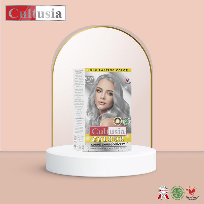 Gambar Cultusia Hair Color / Cat Rambut - 30ml - light blonde dari TokoUrangAwak_ undefined Tokopedia