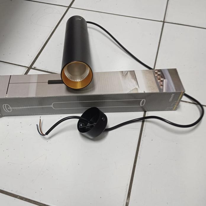 Gambar Lampu Gantung Led Minimalis Tabung High Quality - Body Hitam, Led Tabung 7W dari AGEN LED STORE undefined Tokopedia