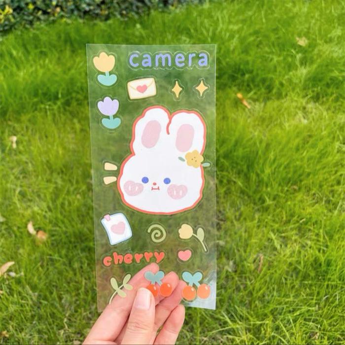 Gambar Kotak Pensil Korea Minimalis Pencil Case Aesthetic Tempat Pensil Box Plastik - Sticker A dari Lovely Koper undefined Tokopedia