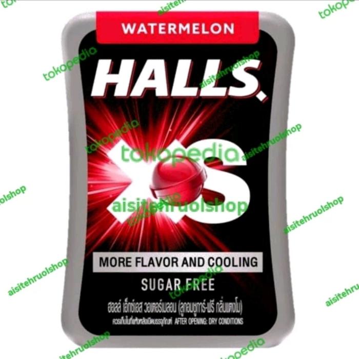 Gambar Permen Candy Halls XS SUGAR FREE ori dari Thailand (satuan) - Watermelon dari K&Q4EVER undefined Tokopedia