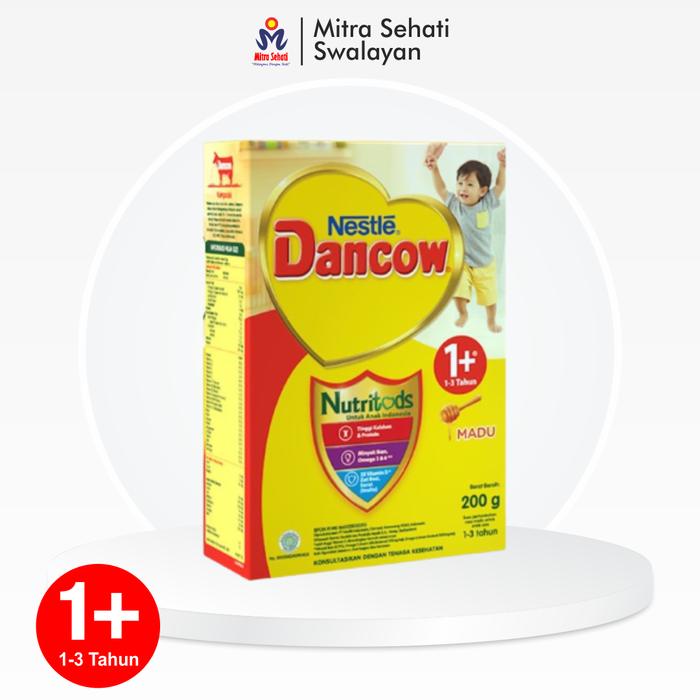 Gambar DANCOW 1+ 200g 400g 800g 1000g Madu,Vanila,Coklat-Mitra Sehati Swalaya - 200g Madu dari Mitra Sehati Swalayan undefined Tokopedia