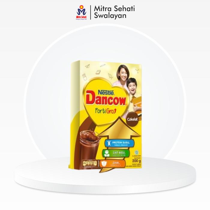 Gambar DANCOW FORTIGRO/SUSU BUBUK INSTAN, COKLAT-Mitra Sehati Swalayan - 200Gr Coklat dari Mitra Sehati Swalayan undefined Tokopedia