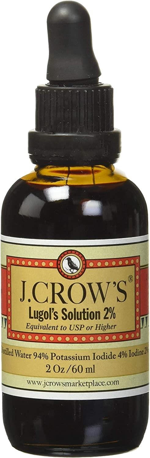 Gambar J.Crow's Lugol Iodine Solution Potassium Iodide 4% + Iodine 2% | 60ml - 60 ml dari Mumustore ID undefined Tokopedia
